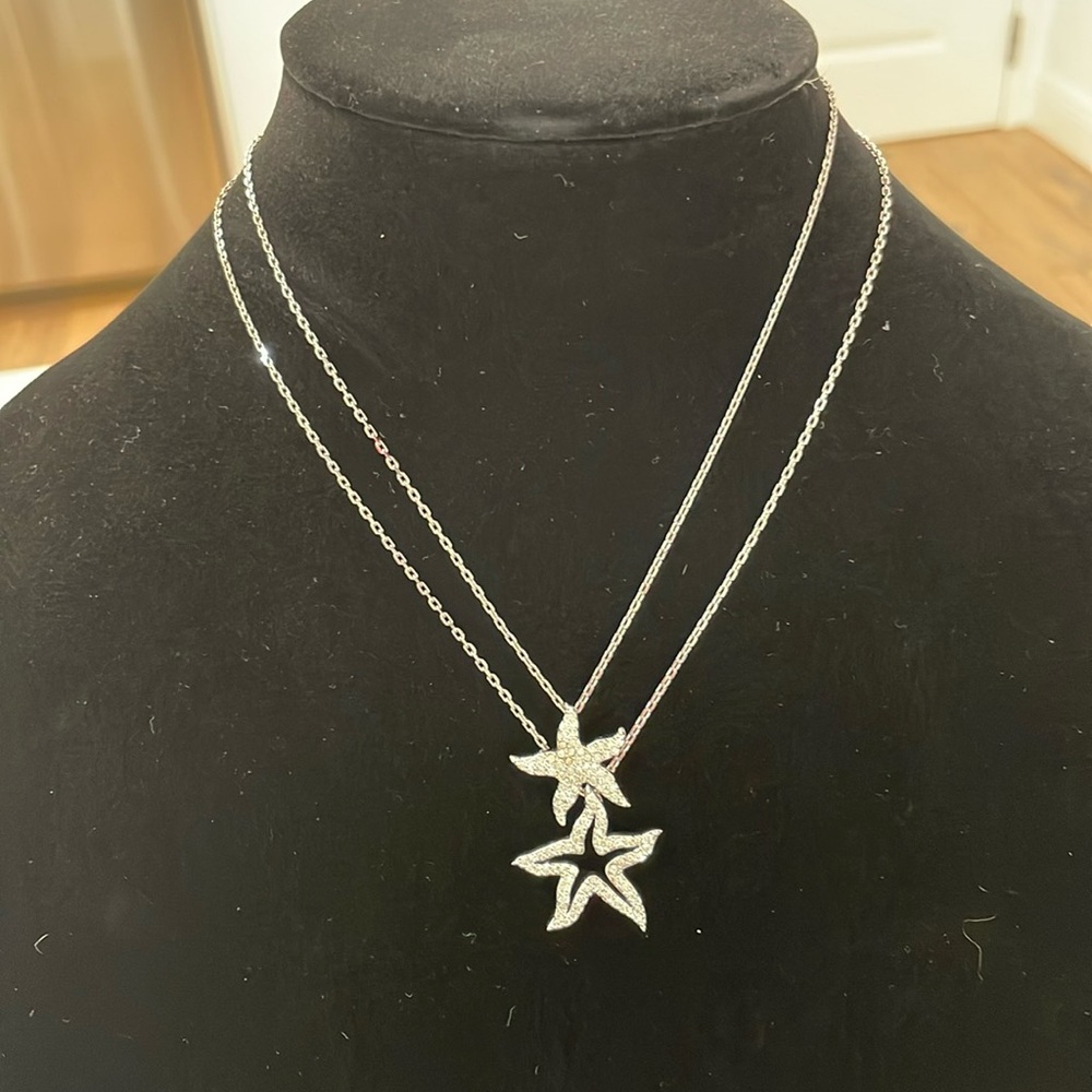 Swarovski Double necklace